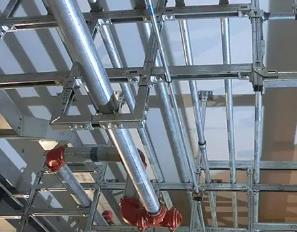 文水成品支架分享抗震支吊架的施工管理要点